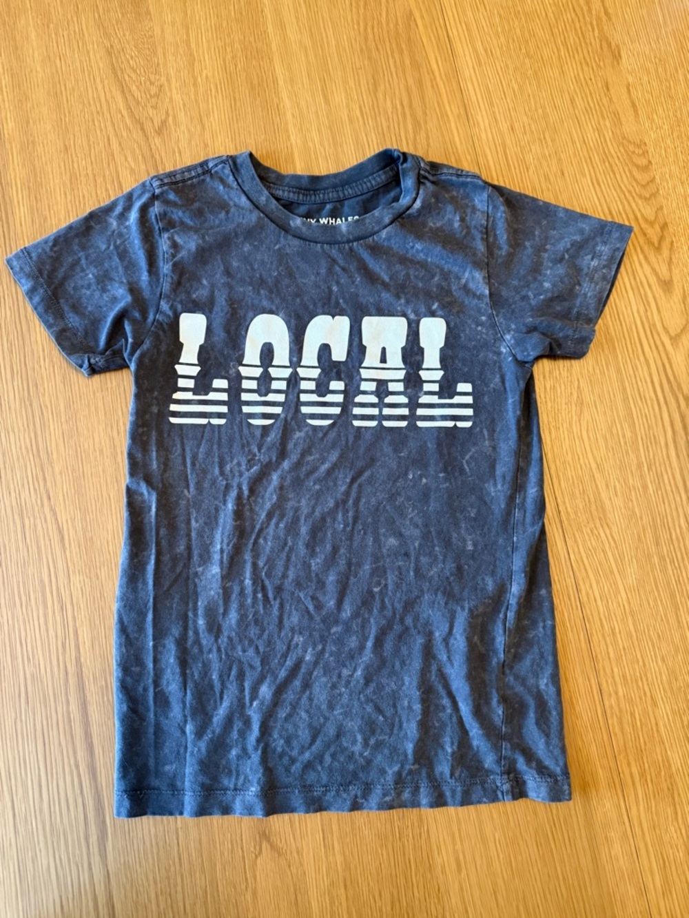 Tiny Whales 'LOCAL' Graphic Kids T-Shirt